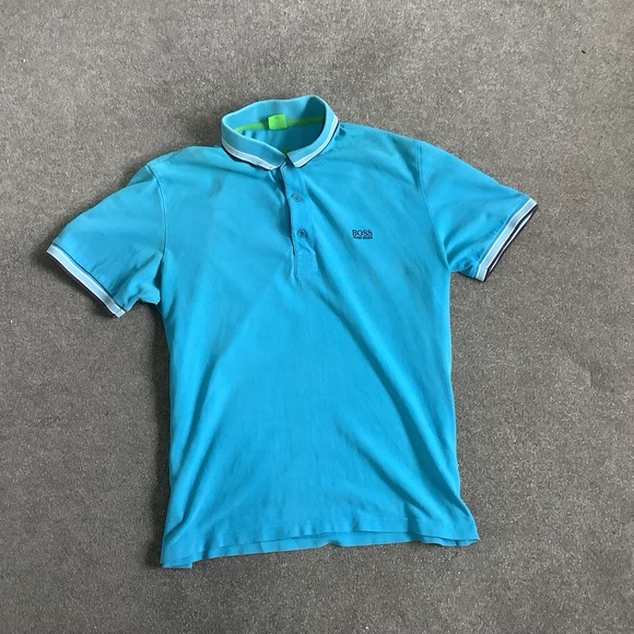 Other - Men’s Hugo boss polo shirt blue size large